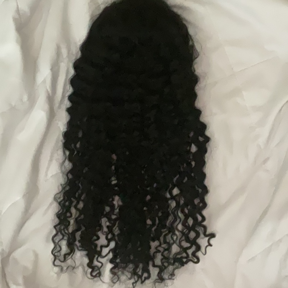 100% premium human hair, deep wave 13 x 6 frontal 26 inch human hair